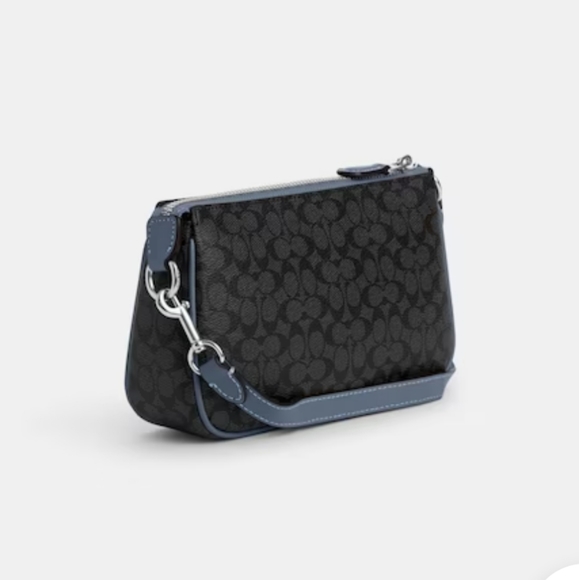 New! Nolita 19 In Colorblock Signature Canvas in Silver/Graphite/Light Mist - Picture 3 of 6